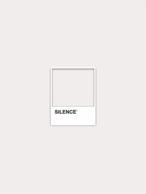PANTONE SILENCE