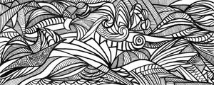 DOODLE GEOMÉTRICO E ABSTRATO PB 01