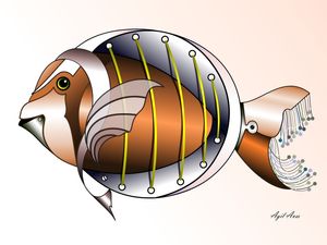 PEIXINHO FORA D'ÁGUA