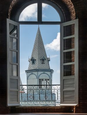 TORRE DO MERCADO DE FERRO - VISTA DA JANELA