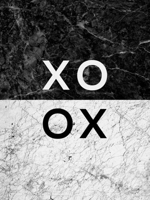 XOXO MARBLE QUOTE