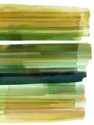 HARMONIC RESONANCE 4, COLORIDO LINHAS LISTRAS MODERNO AGUARELA PINTURA