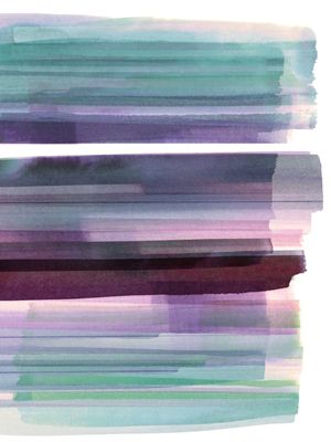 HARMONIC RESONANCE 5, COLORIDO LINHAS LISTRAS MODERNO AGUARELA PINTURA