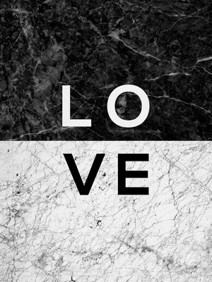 LOVE BLACK & WHITE QUOTE