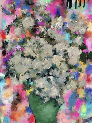 CORES E FLORES