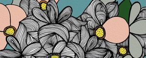 ZENTANGLE FLORES P