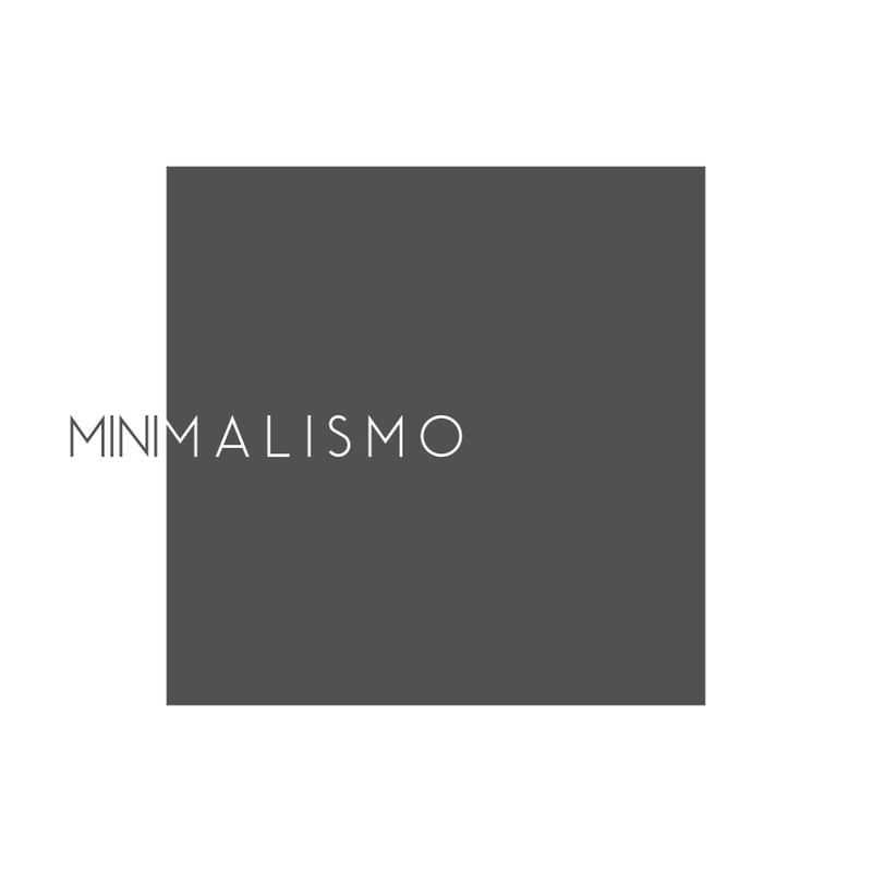 MINIMALISMO CINZA -LP