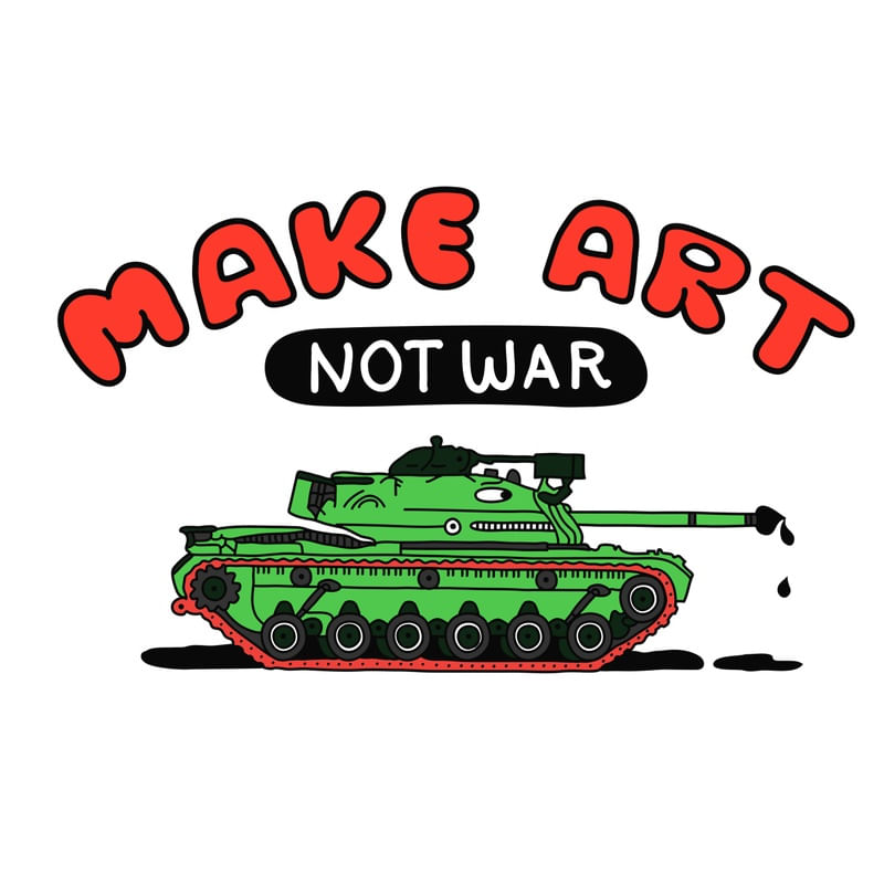 FAÇA ARTE, NÃO GUERRA