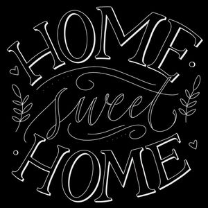 HOME SWEET BLACK