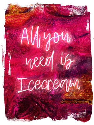 NEON COLLECTION - ICECREAM
