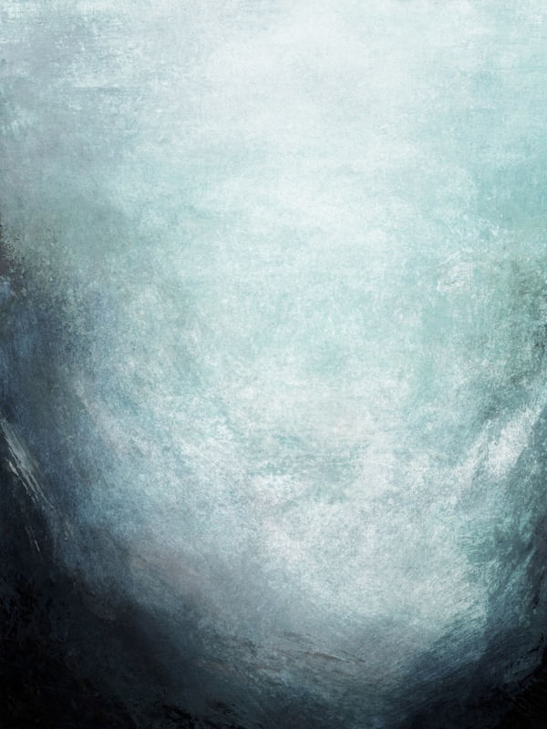 SPINDRIFT 4, CINZA PRETO NEUTRO MODERNO OCEANO ABSTRATO PINTURA