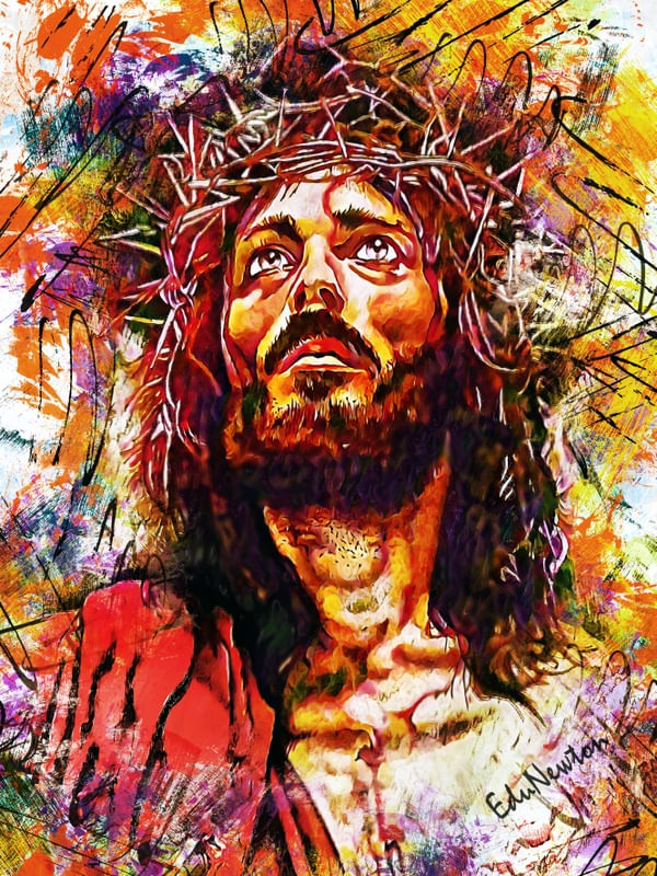 JESUS CRISTO - ARTE ABSTRATATA