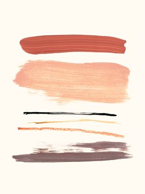 ABSTRACT MINIMALISM 1, ABSTRATO MINIMALISTA MODERNO COLORIDO LINHAS PINTURA