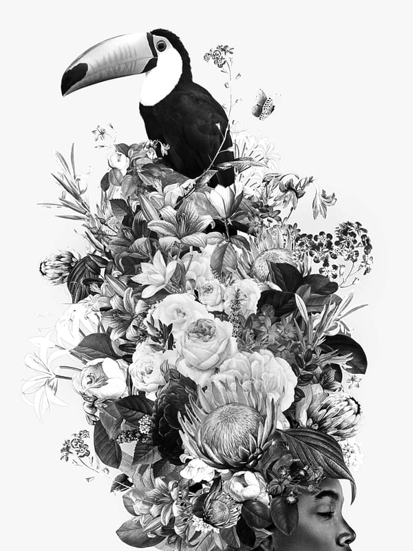 MULHER EM FLORES XVII