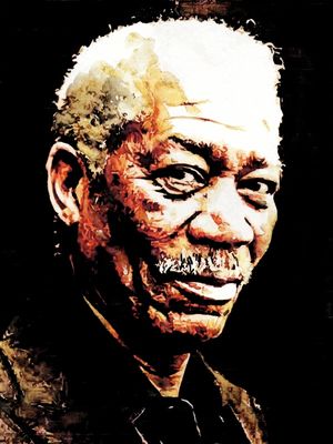 MORGAN FREEMAN POR ROBERTO BRAGA