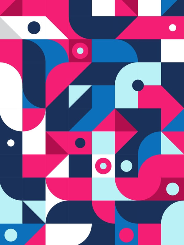 GEOMETRIC MURAL 1