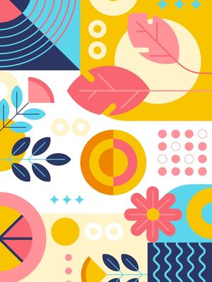 GEOMETRIC MURAL 4