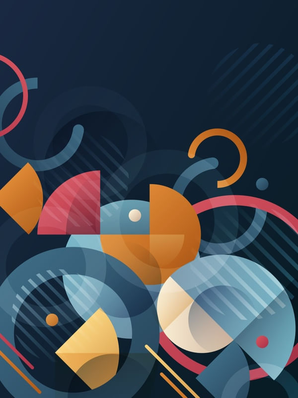 GEOMETRIC MURAL 5