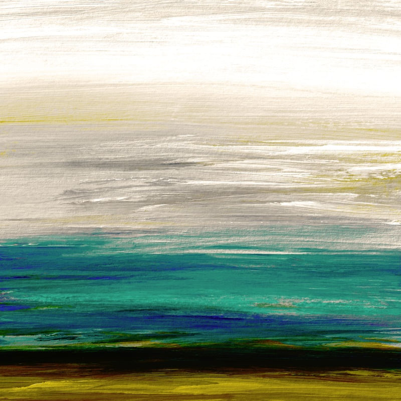 SOMEWHERE OUT THERE 4, ARCO IRIS COLORIDO OMBRE ABSTRATO POR DO SOL MODERNO PINTURA