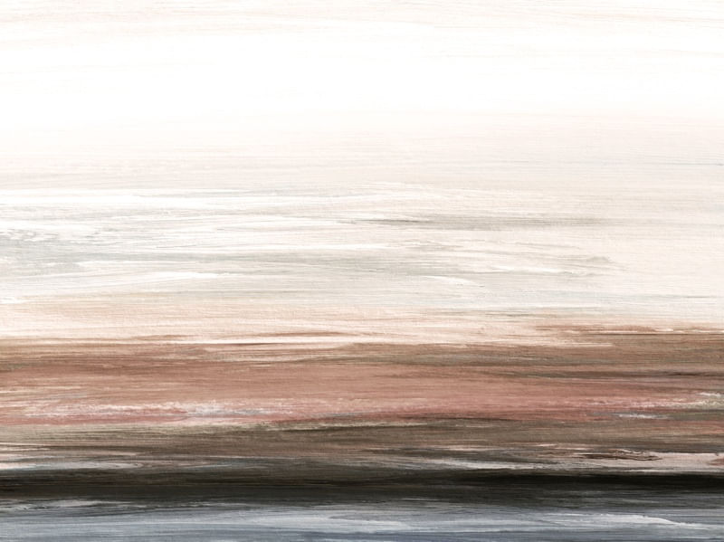 ADRIFT 7, ABSTRATO MINIMALISTA SEPIA ELEGANTE PAISAGEM PANORAMA OMBRE PINTURA