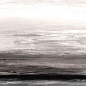 SOMEWHERE OUT THERE 5, SEPIA NEUTRO OMBRE ABSTRATO POR DO SOL MODERNO PINTURA