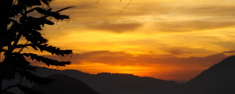 AQUARELA DO SOL POENTE