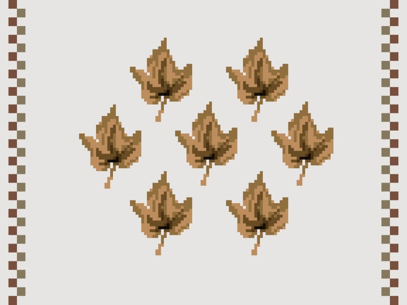 OUTONO EM PIXELS 4 - FOLHAS SECAS