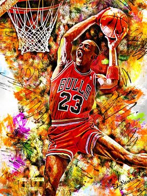 MICHAEL JORDAN - BASQUETE BULLS