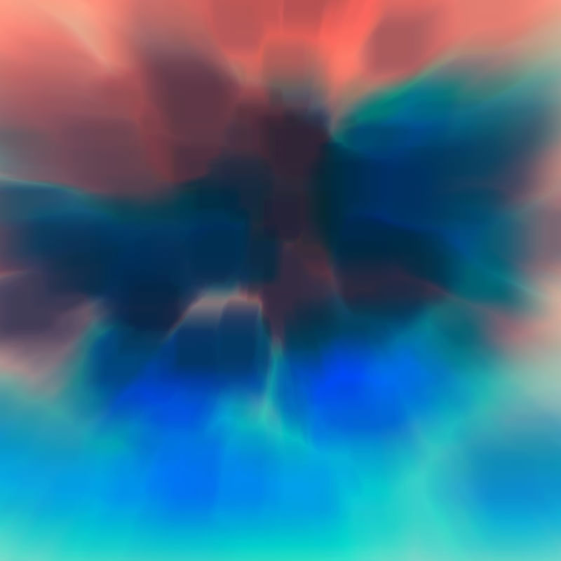 BLUE TIE DYE I