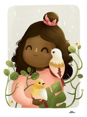 A MENINA E OS PÁSSAROS