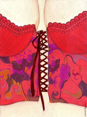CORSET RED III