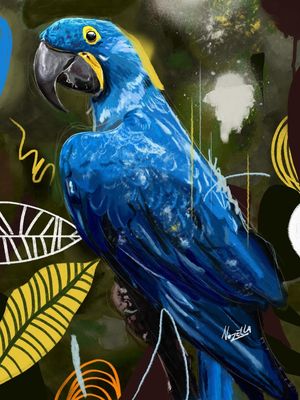 ARARA AZUL STREET ART