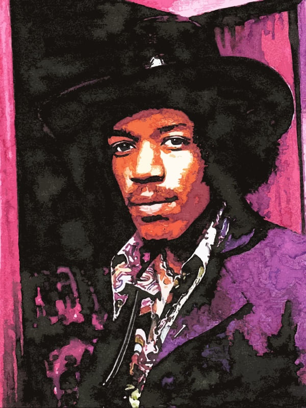 JIMI HENDRIX POR ROBERTO BRAGA
