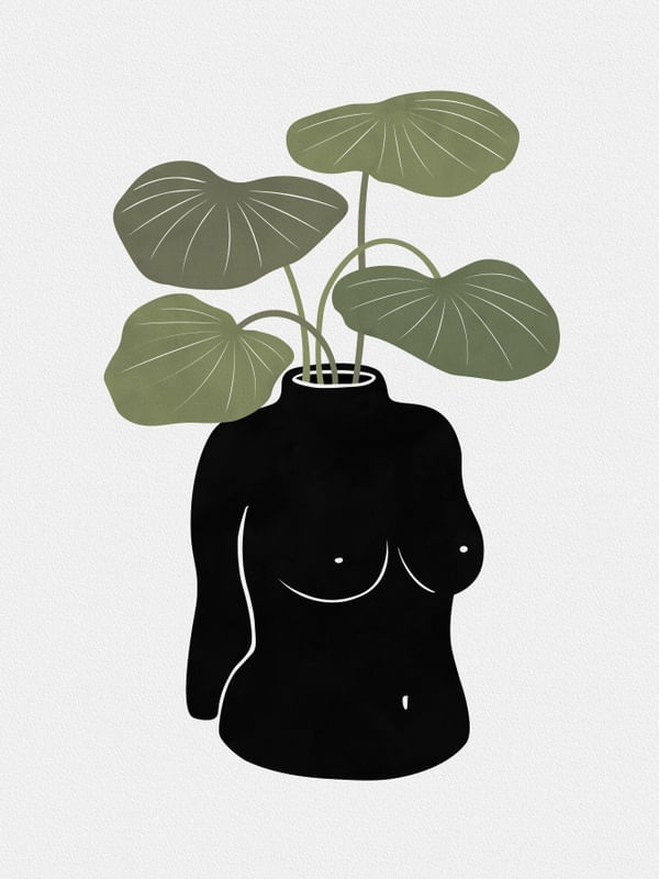 BOOB-TANICAL VASE