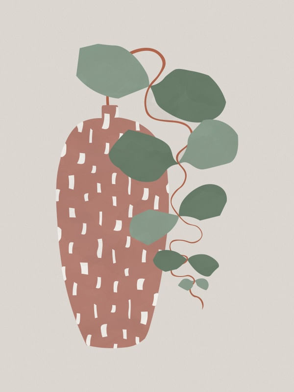 TERRAZZO & LEAVES