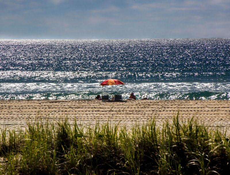 AUSTRALIA UMBRELLA AT THE BEAACH