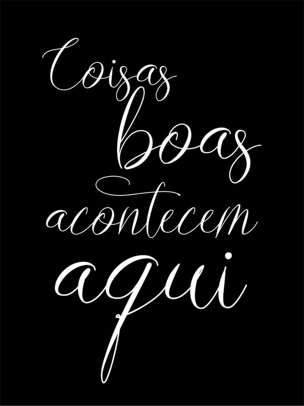 COISAS BOAS ACONTECEM AQUI