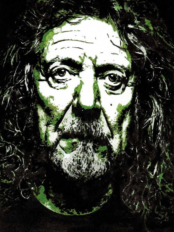 ROBERT PLANT POR ROBERTO BRAGA