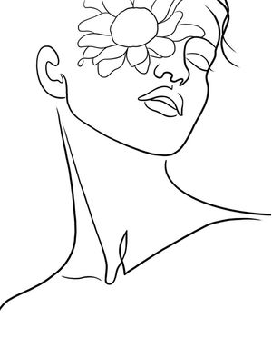 THE WOMAN AS FLOWER