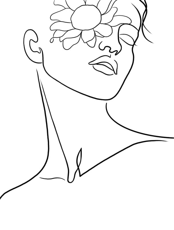 THE WOMAN AS FLOWER