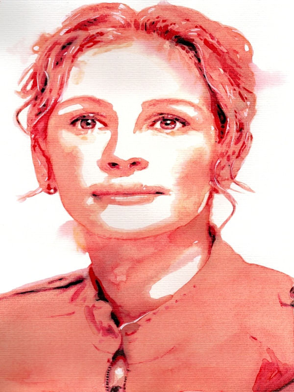 JULIA ROBERTS POR ROBERTO BRAGA
