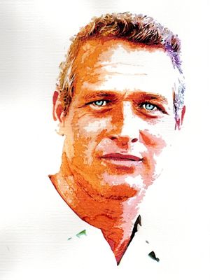 PAUL NEWMAN POR ROBERTO BRAGA