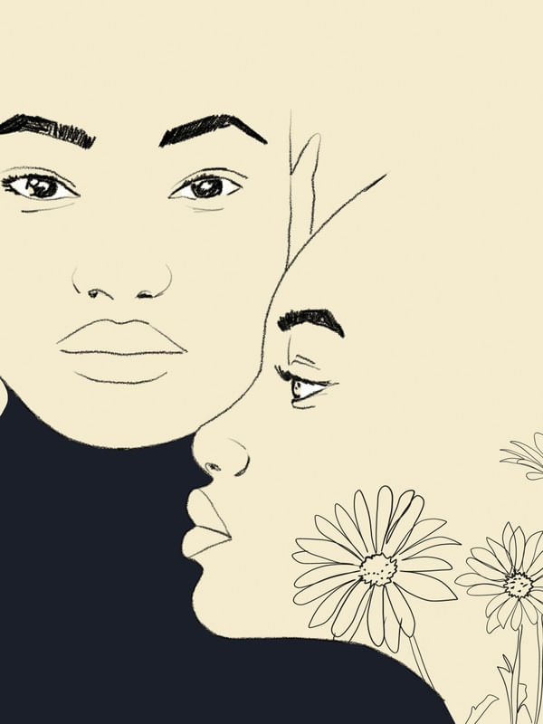 PORTRAIT OF TWO GIRLS
