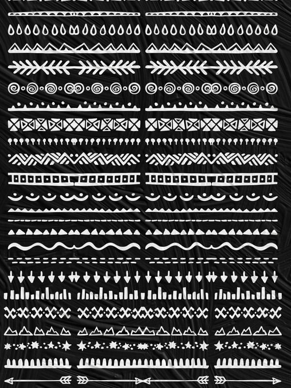 TRIBAL NEGRO VI