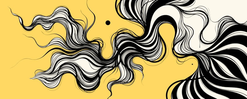 ABSTRATO ORGANIC 1 - AMARELO
