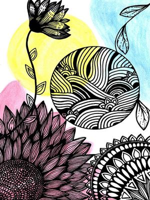 MARGARIDA E MANDALA