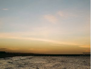 POR DO SOL NA PRAIA DE IRACEMA