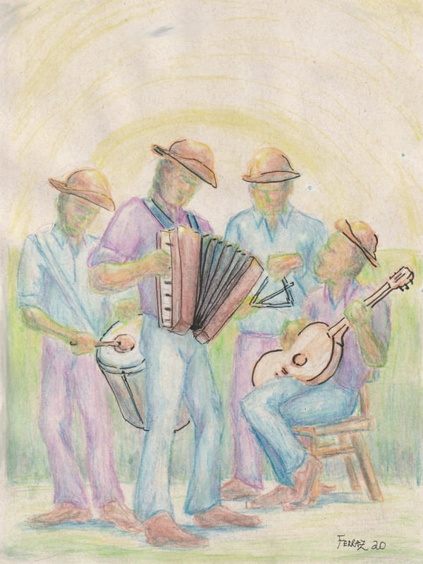 BANDA DE FORRÓ_AQUARELA