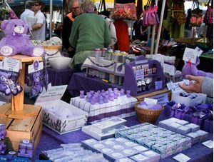 AUSTRALIA TASMANIA SALAMANCA FAIR LAVENDER