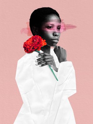 BLACK AND ROSÉ W